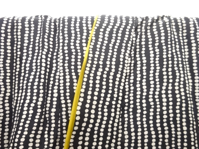  水玉模様二部式小紋着物